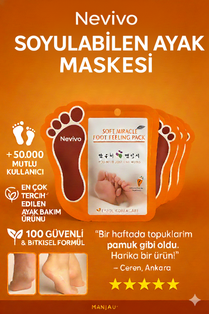 Nevivo™ Soyulabilen Ayak Maskesi
